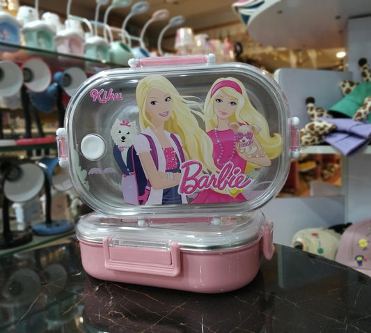 Lunch Boxes - Barbie - Kids, Girls, Boys, Insulated Leak Proof Stainless Steel Lunch Box