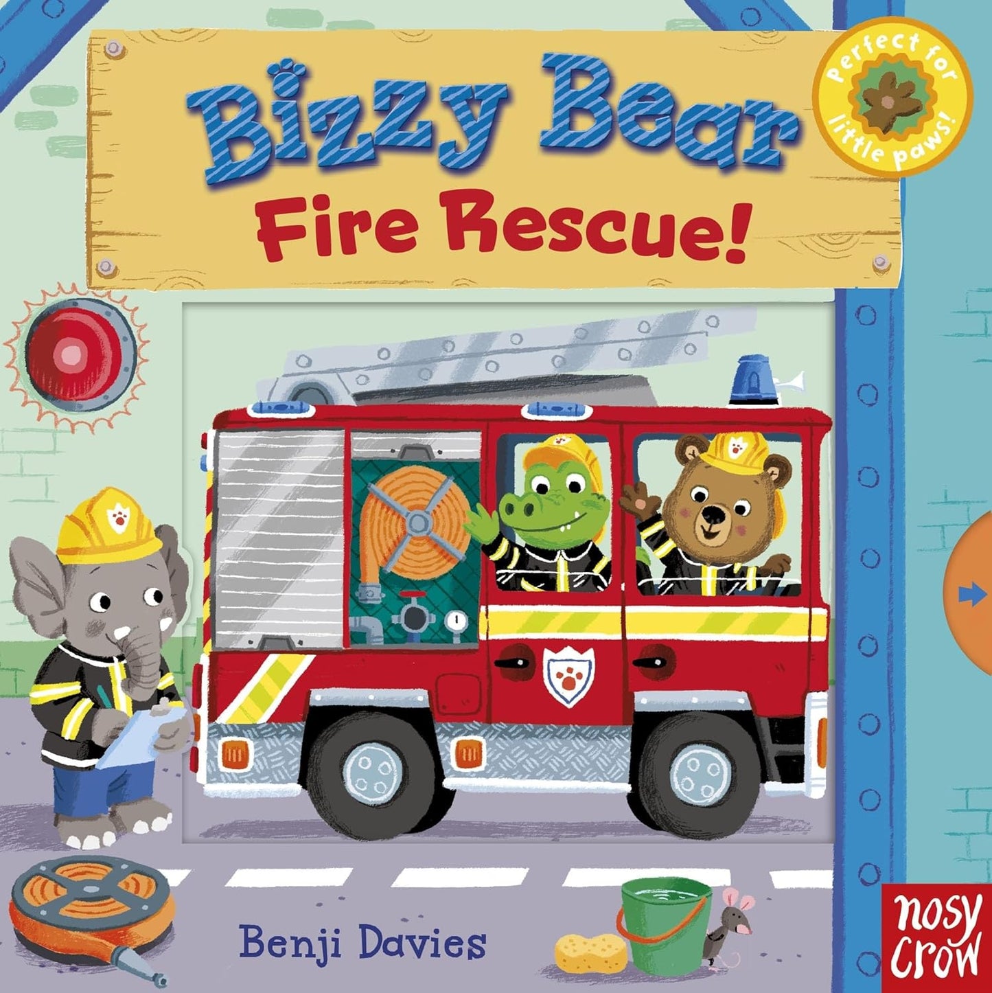 Bizzy Bear: Fire Rescue! Board book - Benji Devies