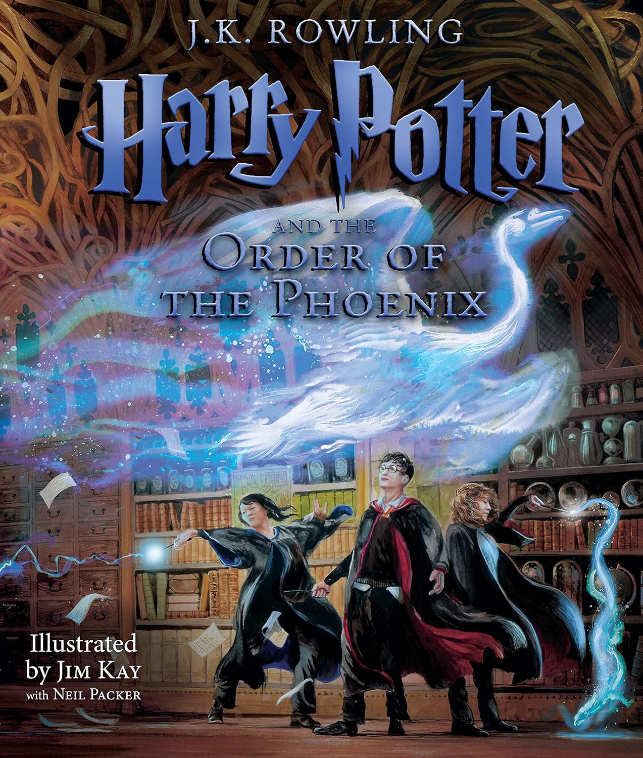 Harry Potter and the Order of the Phoenix: The Illustrated Edition (Harry Potter, Book 5) - J.K. Rowling