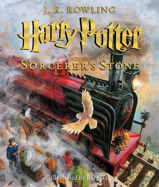 Harry Potter and the Sorcerer's Stone: The Illustrated Edition (Harry Potter, Book 1) - J.K. Rowling