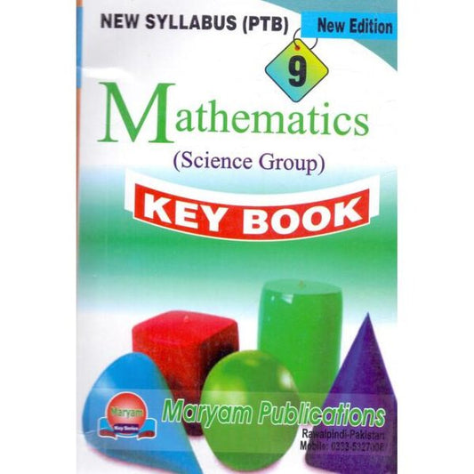 Mathematics - Science Group 9th  - Key Book